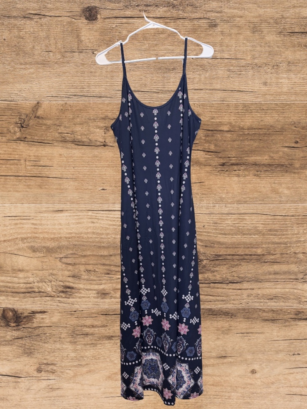 Supnier Bohemian Women's Summer Maxi Dress - Size L